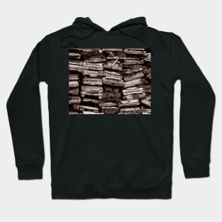 Stacked Cars, 1973. Vintage Photo Hoodie